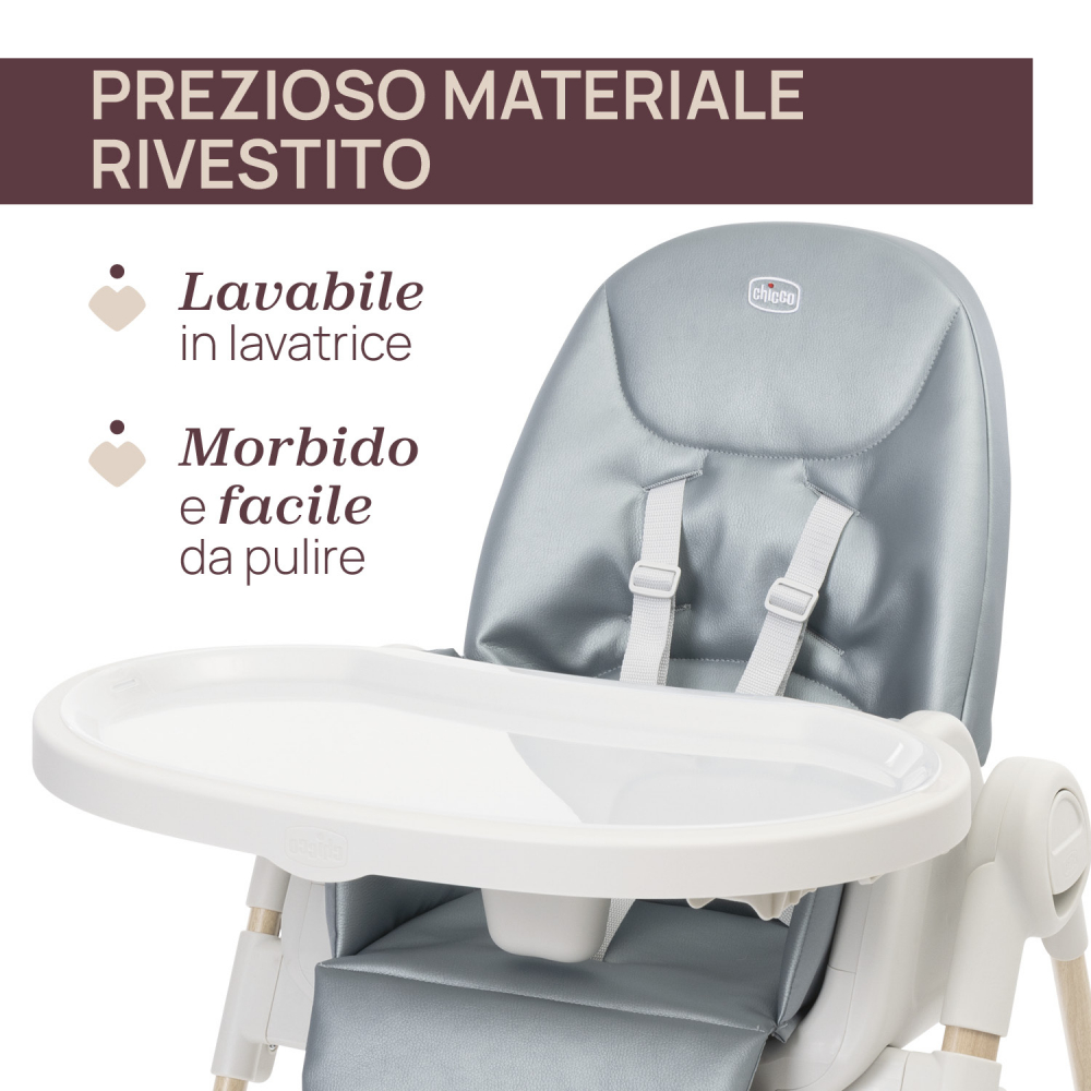 Chicco Polly Armonia - Scaun masa 0luni+ Greenery - imagine 2