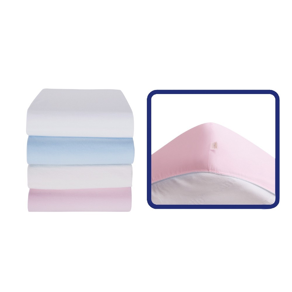 Cearceaf Patut Elastic 70x140 Roz SeviBebe - imagine 2