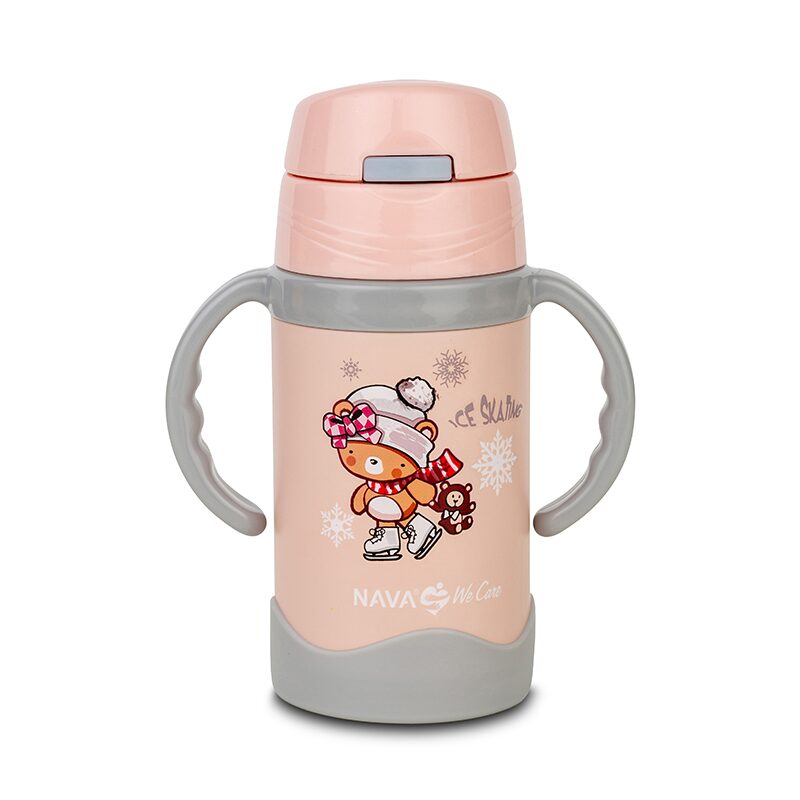 Sticlă Termo Nava We Care 300ml Roz - imagine 2