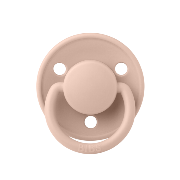 Suzeta Bibs Lux Silicon Blush, Tetină Rotundă - imagine 4