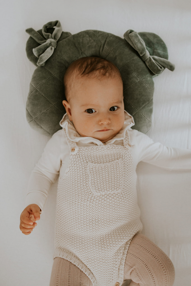 Pernă Anti-Plagiocefalie Royal Baby Gri | Nor Pufos - imagine 5