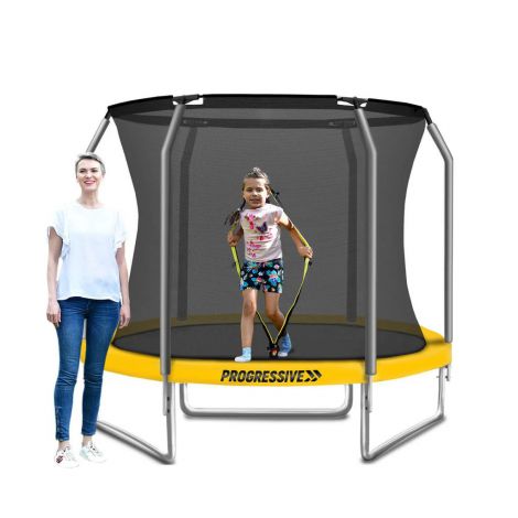 Trambulina Flex Super 240, Progressive, cu Plasa Protectie - imagine 3