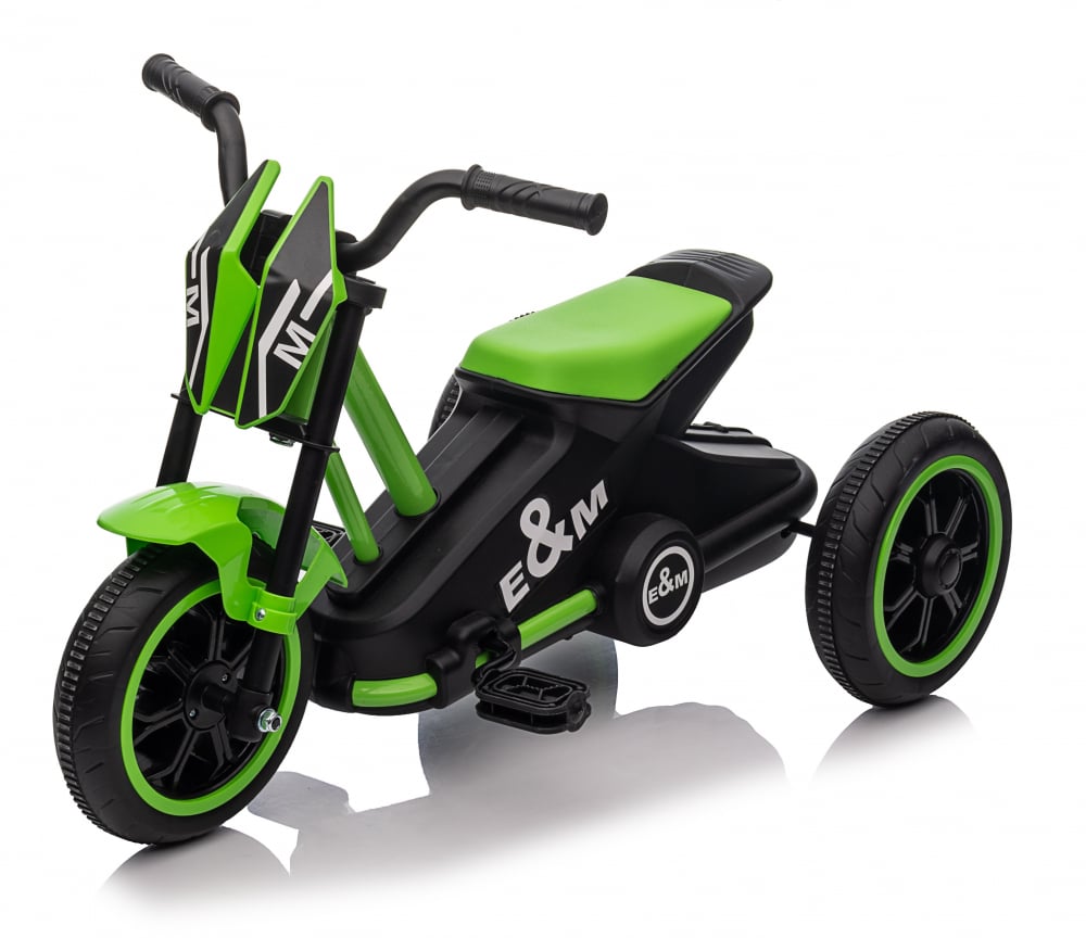 Tricicleta Kinderauto G301 Verde, 2-4 Ani