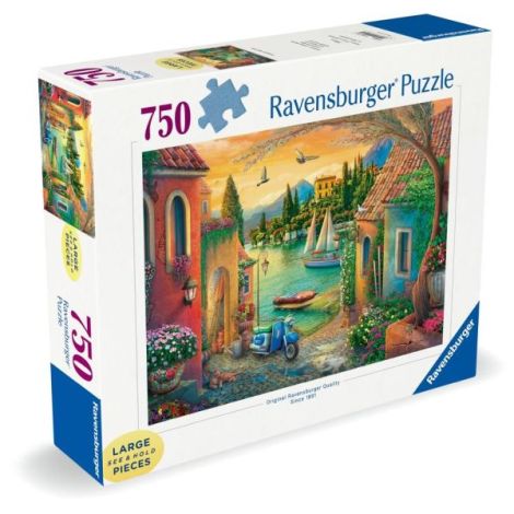 Puzzle Ravensburger 750 piese Vila Europeană - imagine 2