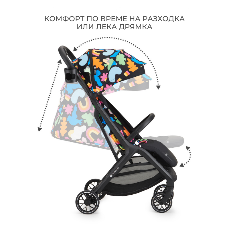 Kinderkraft Nubi 2 Carucior Pliabil Compact - imagine 4