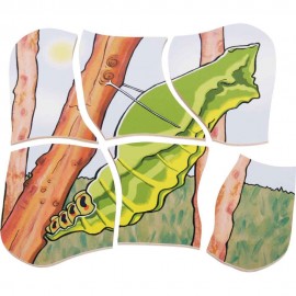Puzzle Stratificat Fluturele Beleduc - Educațional - imagine 5