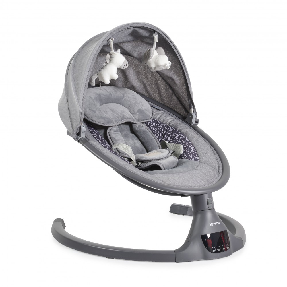 Leagan Electric Cangaroo ISwing Graphite, 5 Viteze, Telecomanda - imagine 6