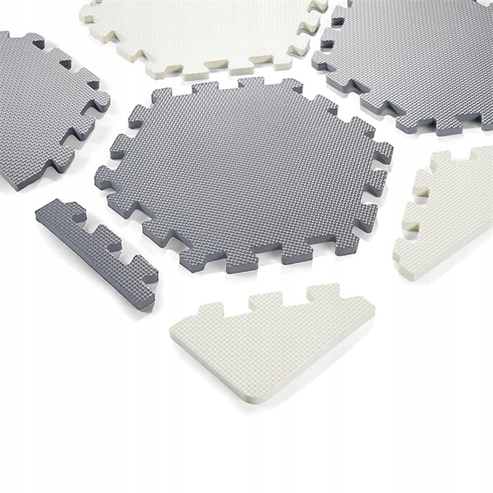 Covor puzzle EVA Hexagonal Matadi - 43 piese - imagine 6