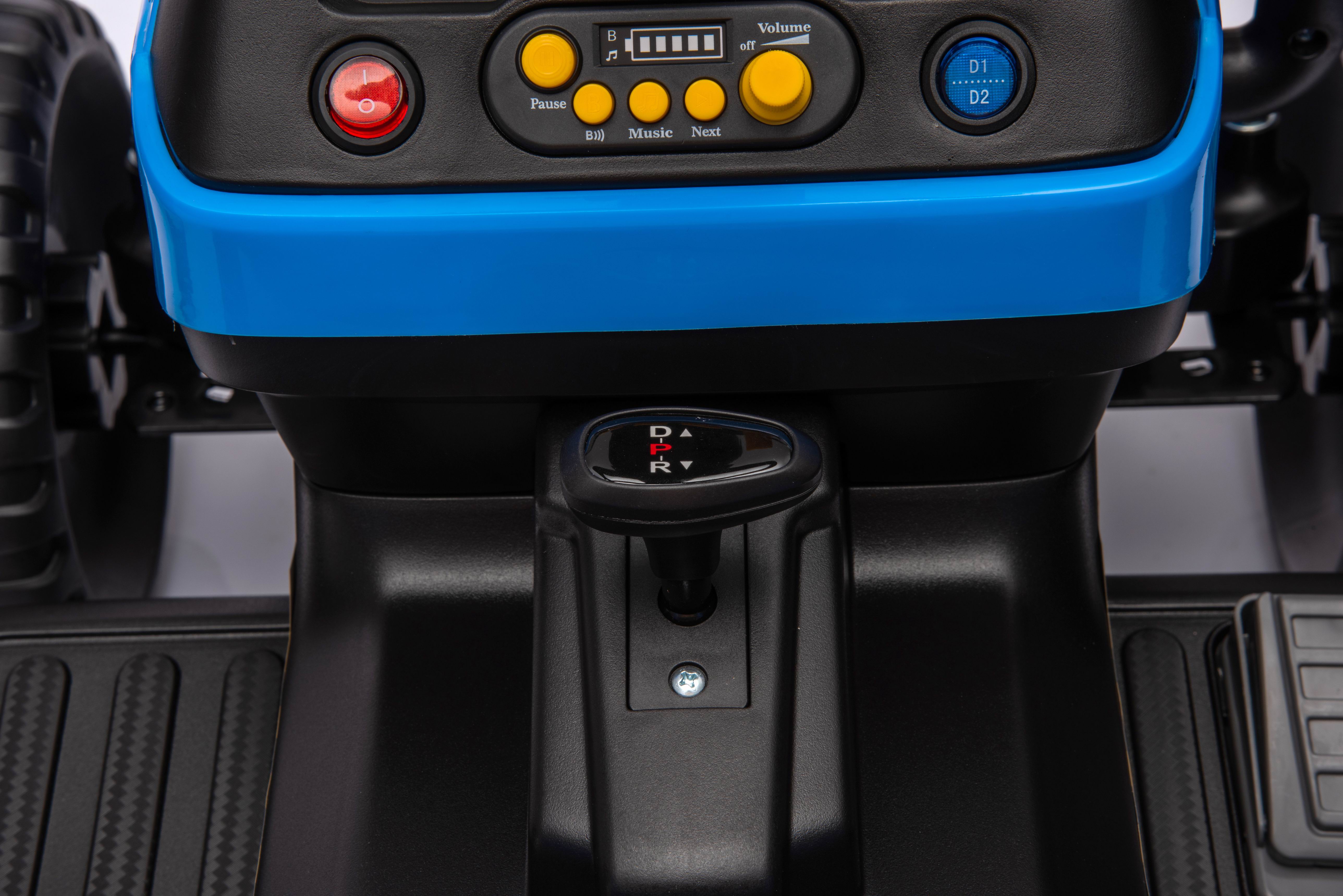 Tractor Electric Labor Lux 12V cu Remorca | Autokids - imagine 8