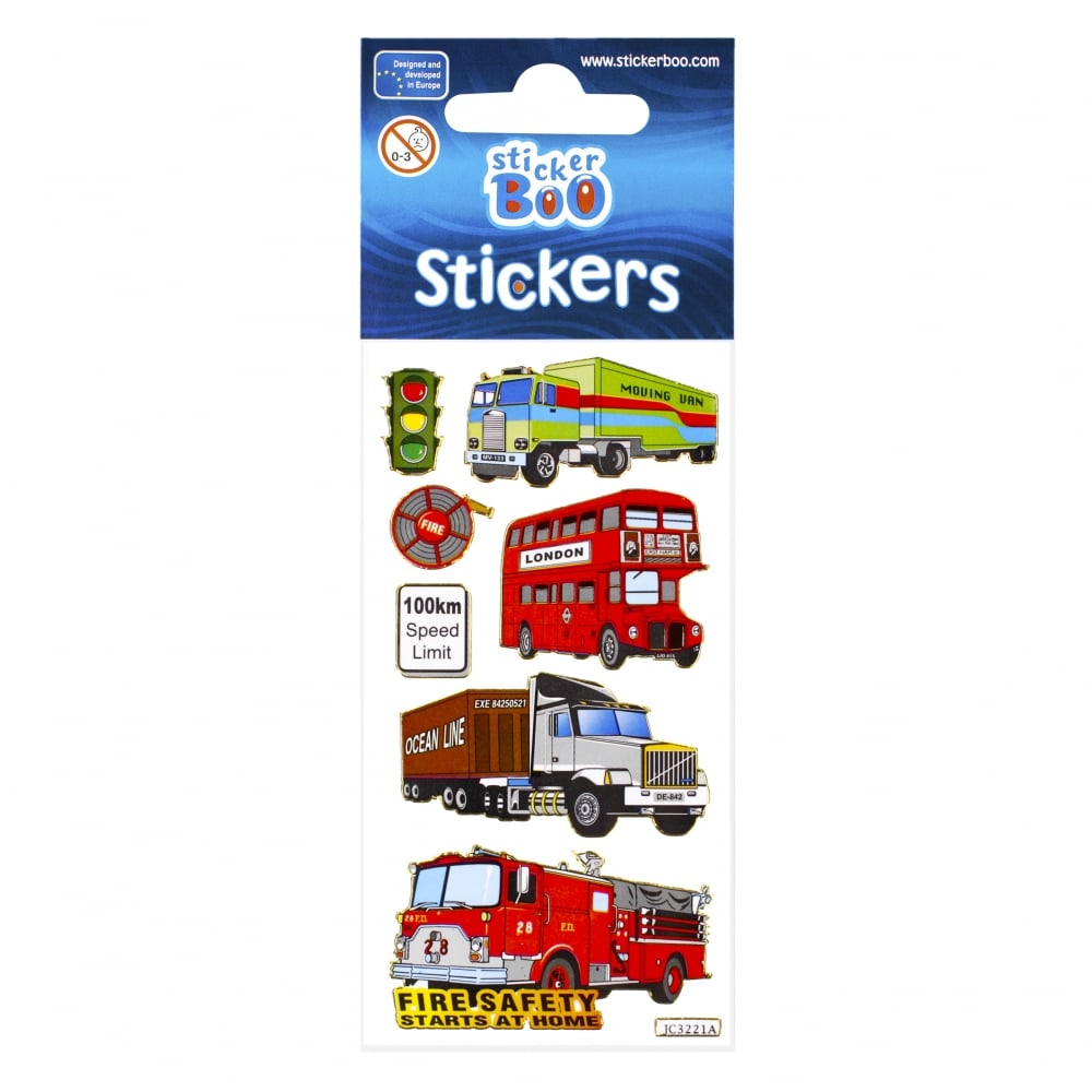 Abtibilduri Vehicule Stickerboo - Decorare Creativă