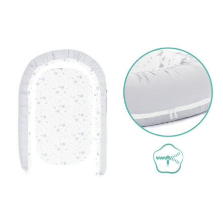 Baby Nest Fillikid Grey Star, 90x40 cm - imagine 4
