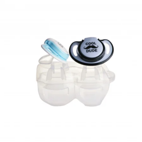 Set 2 Suzete Ortodontice Minut Baby + Cutie Sterilizare - imagine 4