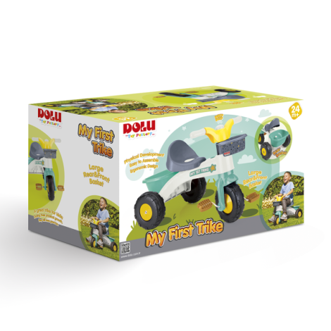 Tricicleta Dolu My 1st Trike Pastel 2+ Ani - imagine 5