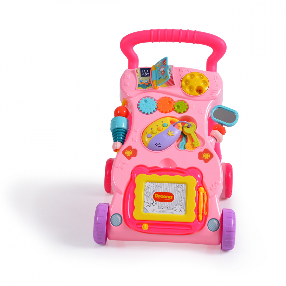 Antepremergator Moni Dreams Pink cu Activitati - imagine 4
