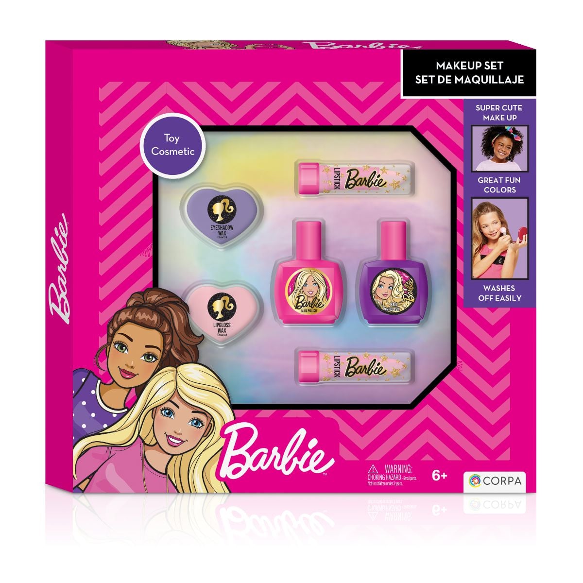 Set Cosmetice Barbie Machiaj și Unghii
