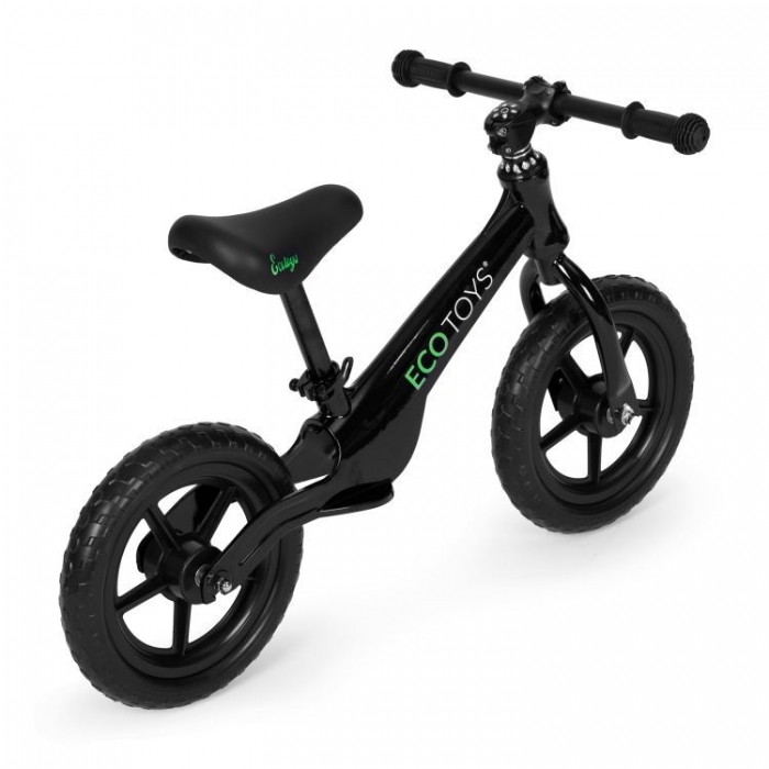 Bicicletă Fără Pedale Ecotoys YM-BB-17 Negru - imagine 2
