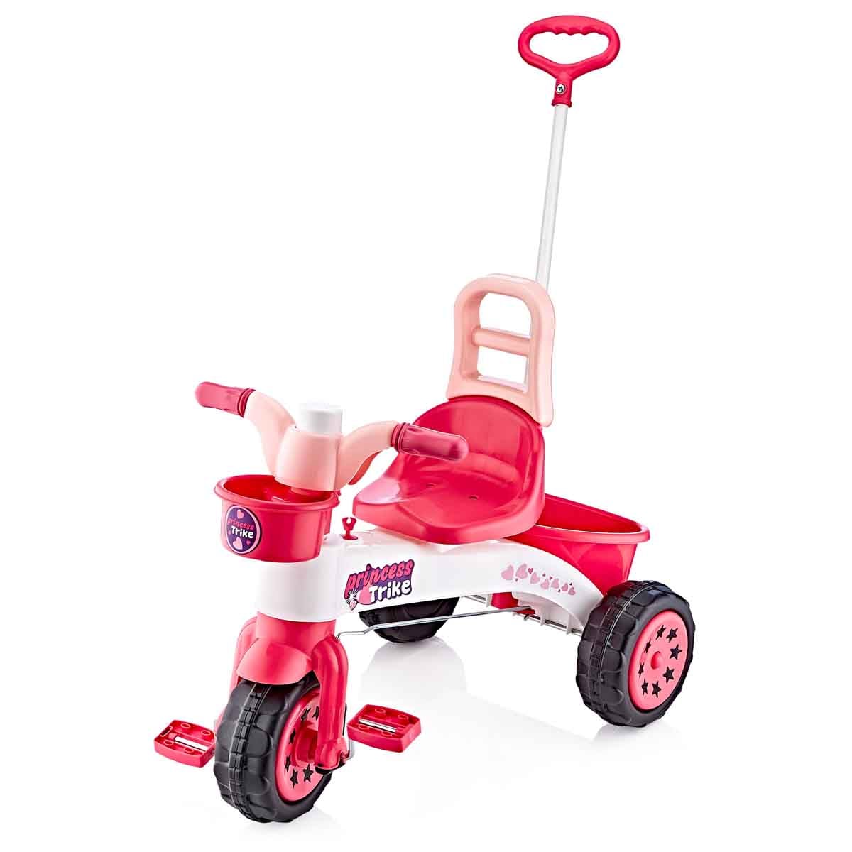 Tricicleta Princess cu mâner Guclu Toys