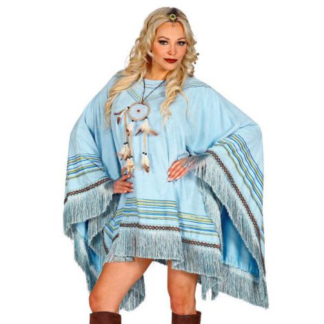 Costum Poncho Turcoaz Widmann | Carnaval & Festivaluri