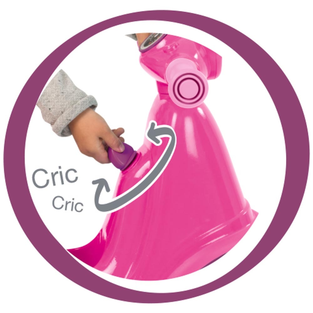 Smoby Scooter Pink, Fără Pedale, 1.5 Ani - imagine 3
