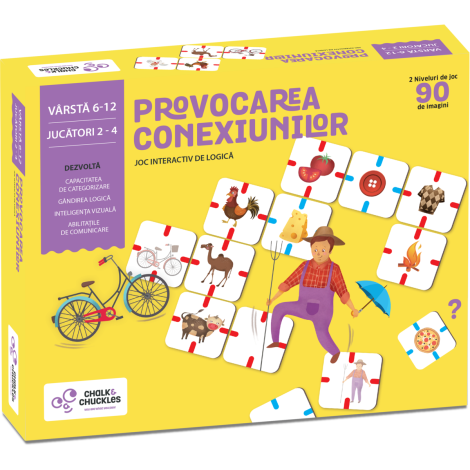Why Connect? - Joc Logică Chalk & Chuckles