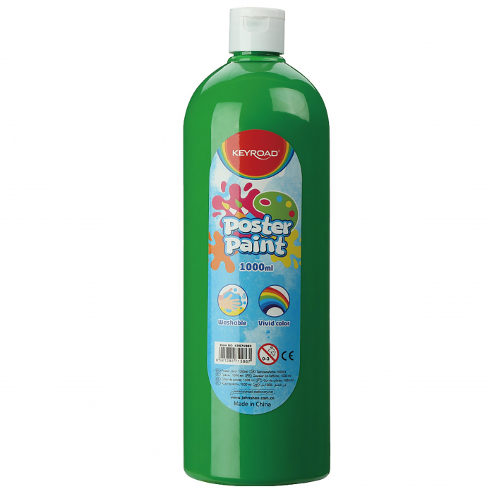 Culoare Tempera Verde Keyroad 1000ml