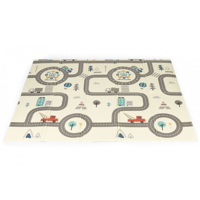 Salteluta Joaca 2 in 1 Ecotoys - Eva, Antialunecare - imagine 2