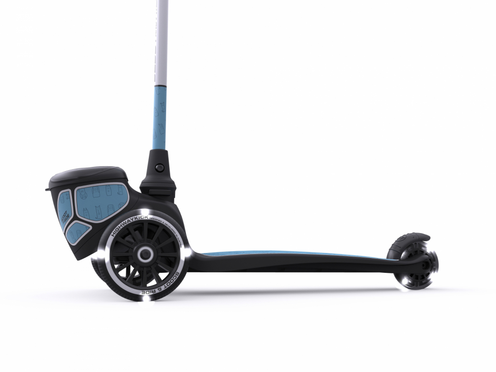 Trotineta pliabilă Scoot and Ride cu roti luminoase - imagine 4
