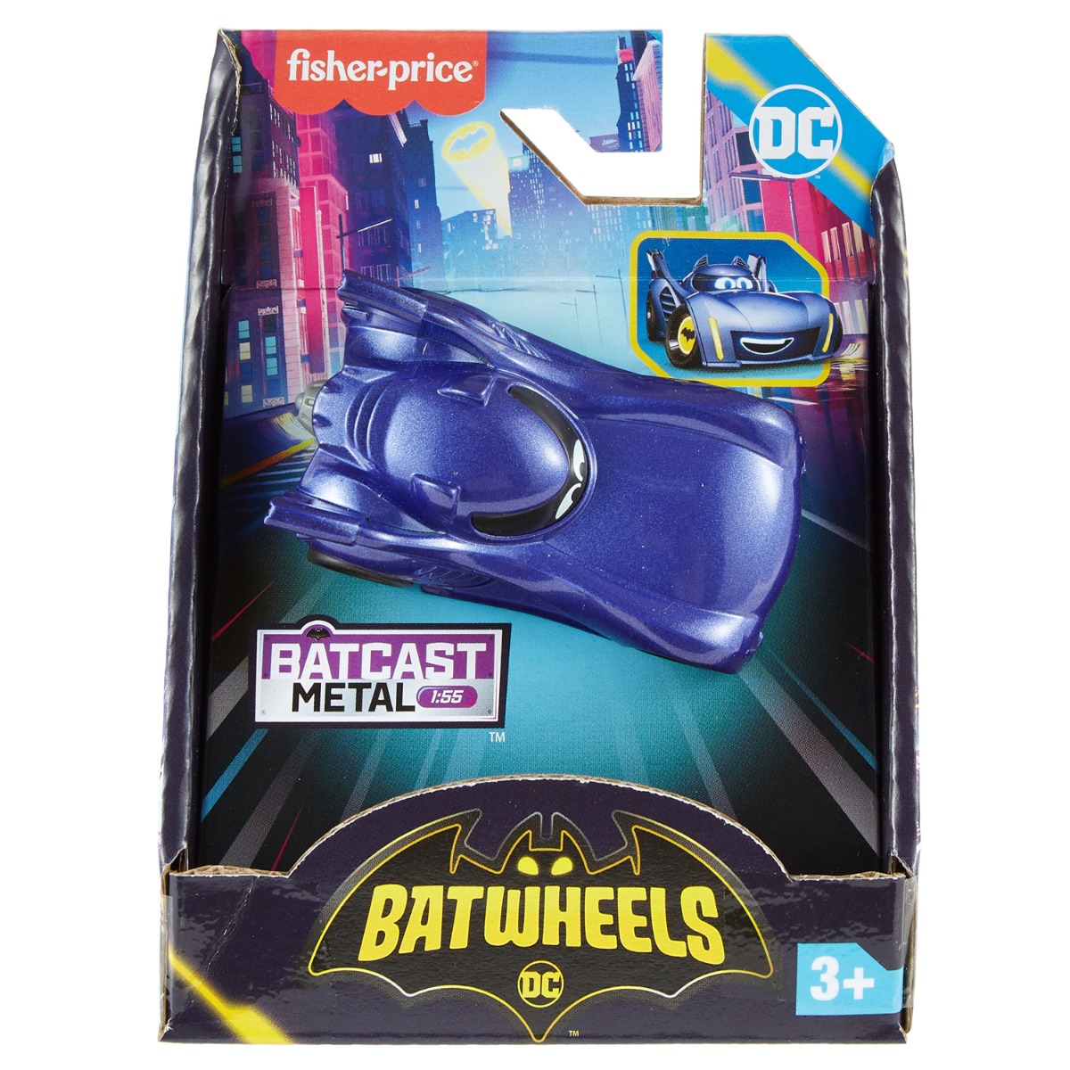 Fisher-Price Batwheels Bam The Batmetal 1:55