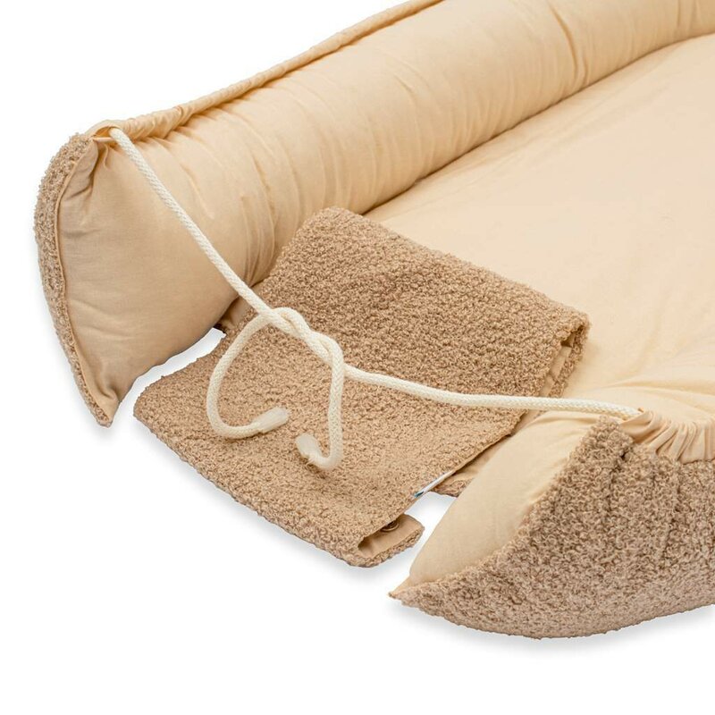 Cuib Bebe New Baby Dark Beige 80x50 cm - imagine 4