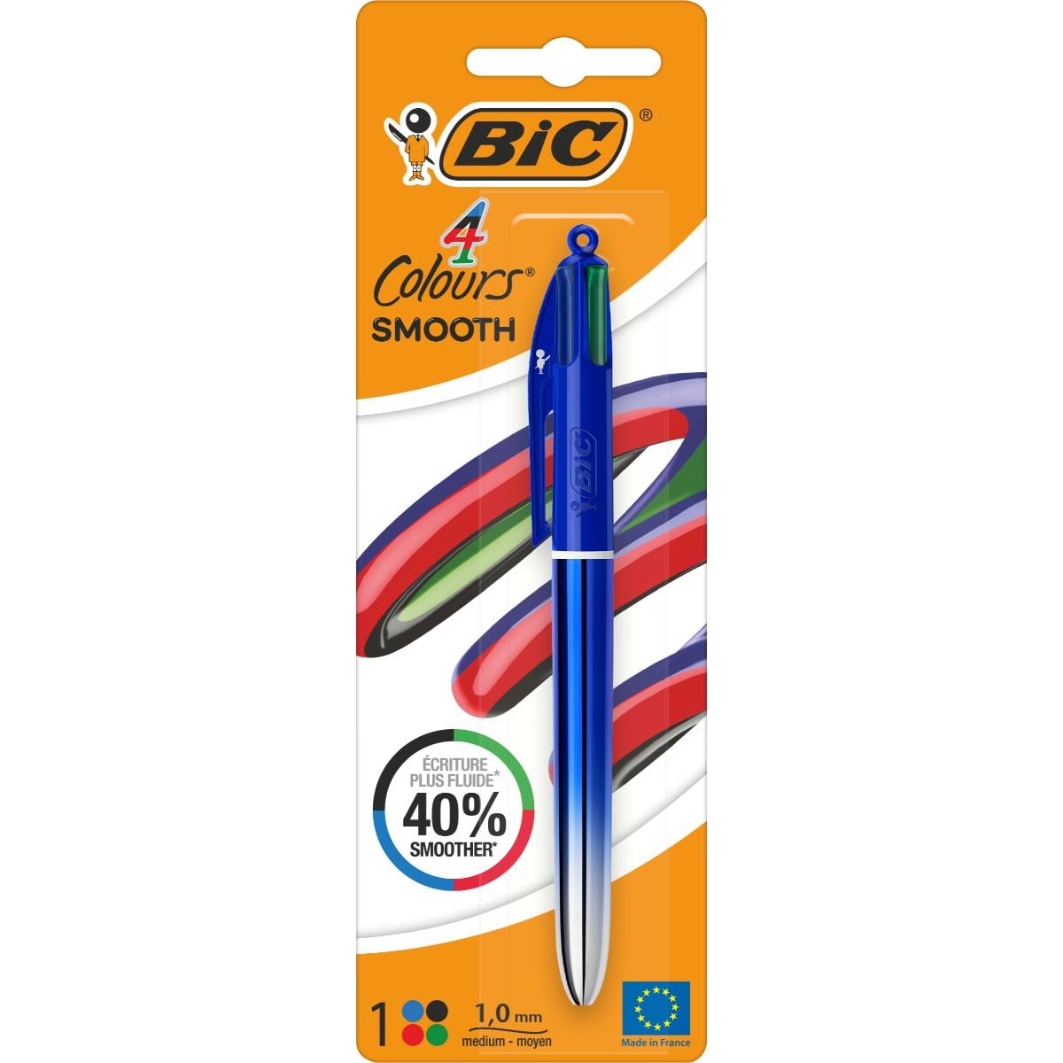 Bic 4 Colours Smooth: Pix retractabil 4-in-1