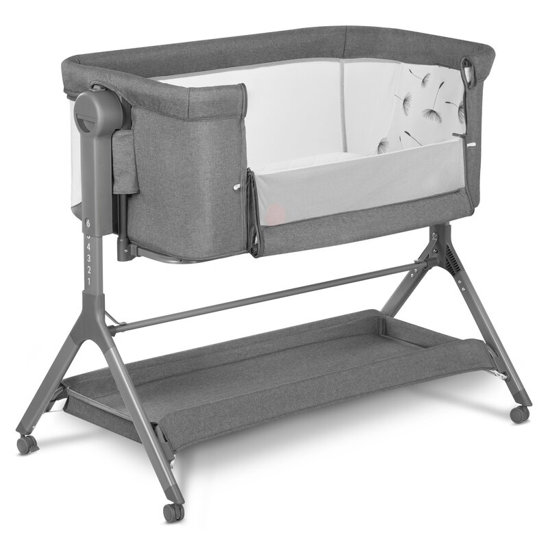Lionelo Leonie Plus - Pătuț co-sleeper 3 în 1