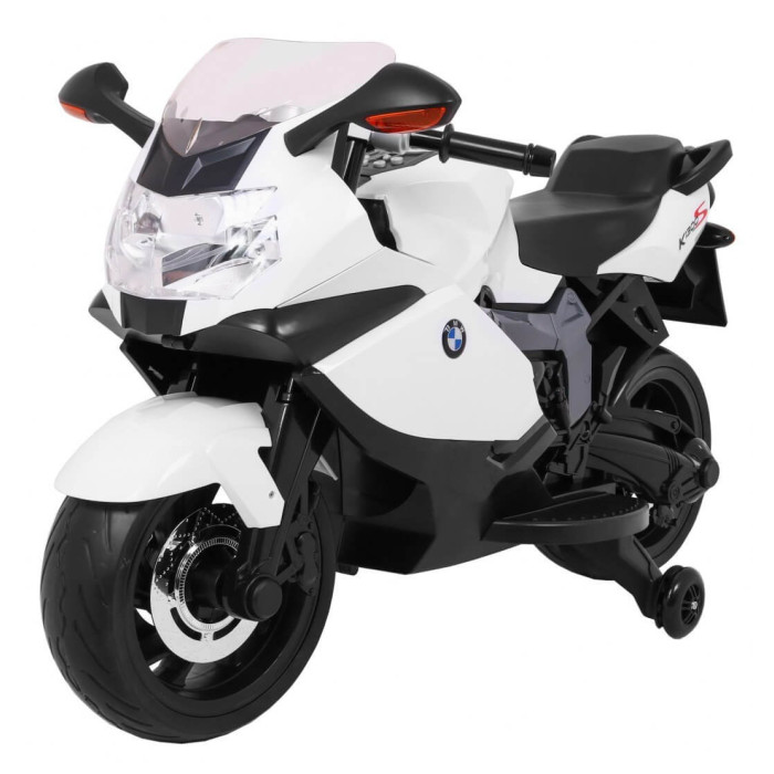 Motocicleta Electrică BMW K1300S Alb Copii