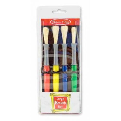 Set 4 Pensule Melissa & Doug | Pictură Sigură