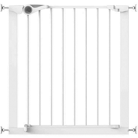 Poartă Siguranță Noma Easy Fit, Metal Alb, 75-82 cm - imagine 5
