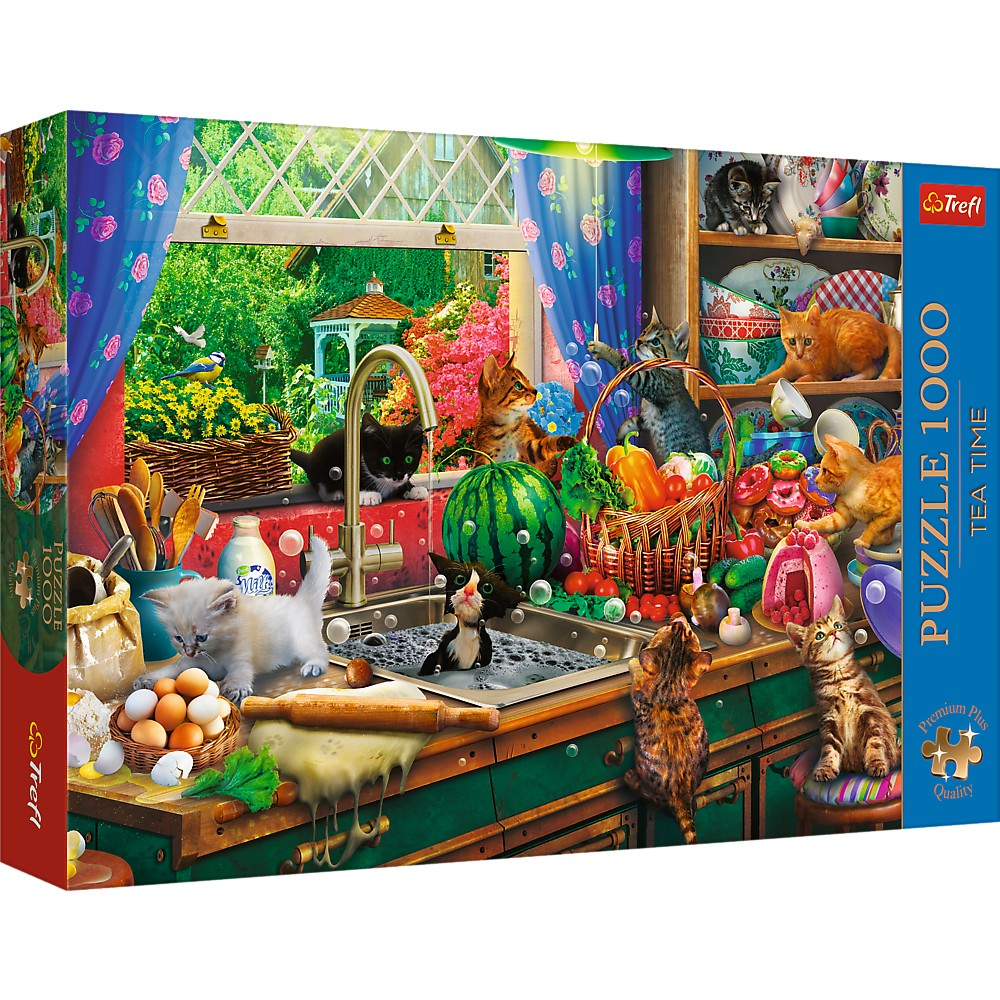 Puzzle Trefl 1000 Pisici | Relaxare & Distracție