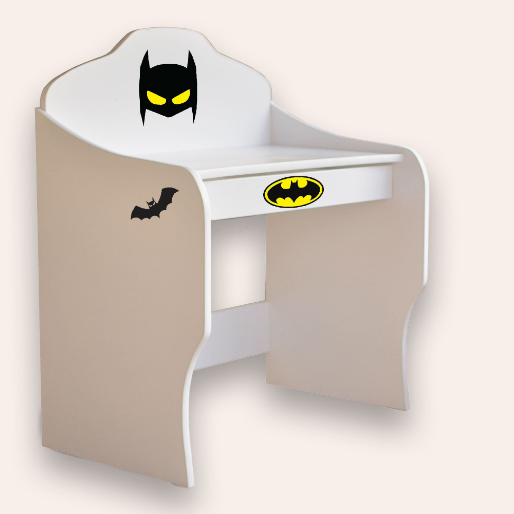 CameraMagica Birou Batman Alb | Distracție+Studiu