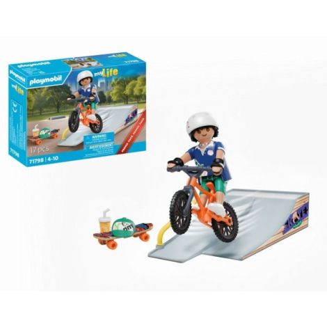 Playmobil Pack Skater cu Rampa