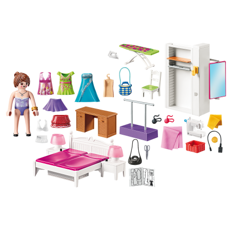 Playmobil Dormitorul Familiei - Jucărie Creativă - imagine 2
