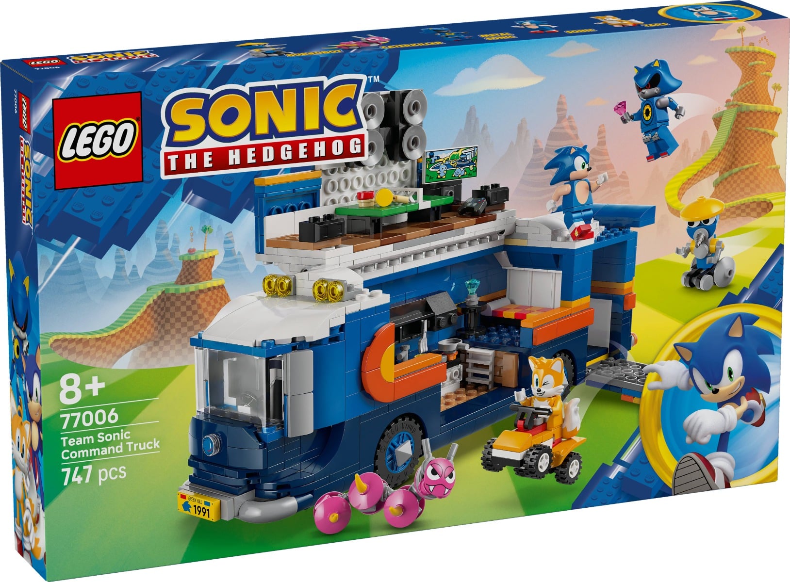 LEGO Sonic Camion Comandă Echipă | Jucărie Construcție