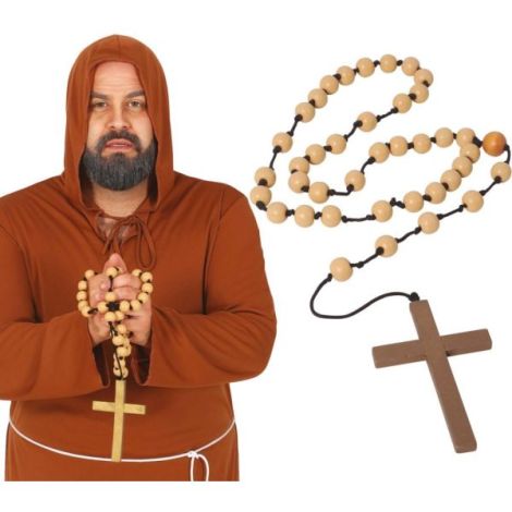 Colier Rosary Guirca 90cm - Stil Gothic - imagine 2