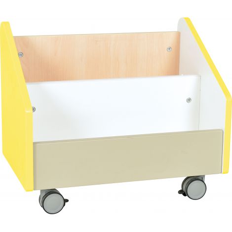 Cutie depozitare Quadro galben Moje Bambino