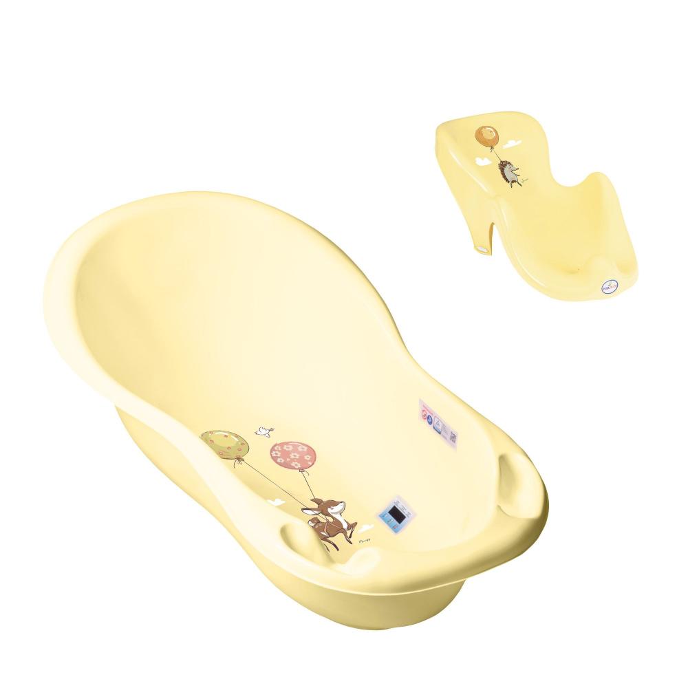 Set cadita 86cm Forest Galben Tega Baby - imagine 2