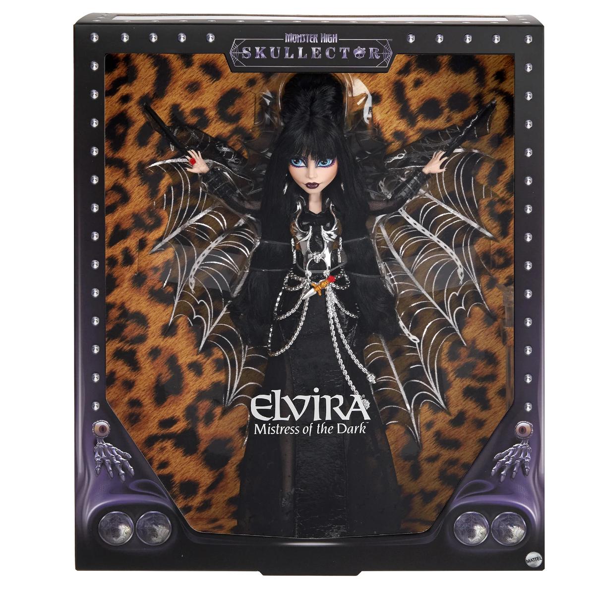 Păpușă Monster High Elvira Skullector - Colecționar