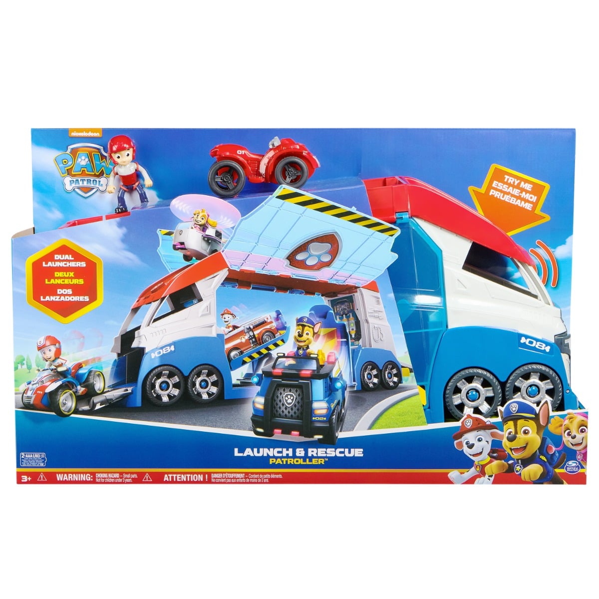 Paw Patrol Launch Rescue Patroller cu Sunet și Lumină