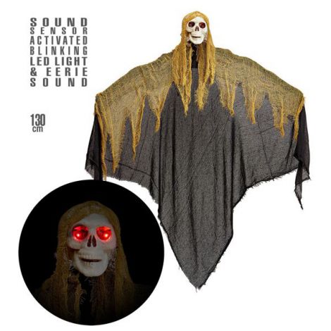Grim Reaper Decor 130cm LED+Sunet Widmann