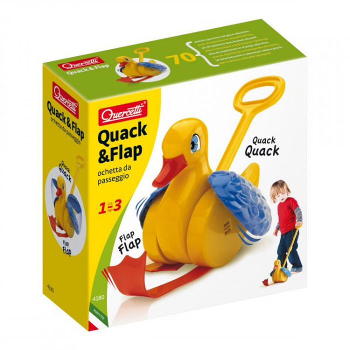 Ratusca Quercetti Quack Flap | Resigilat