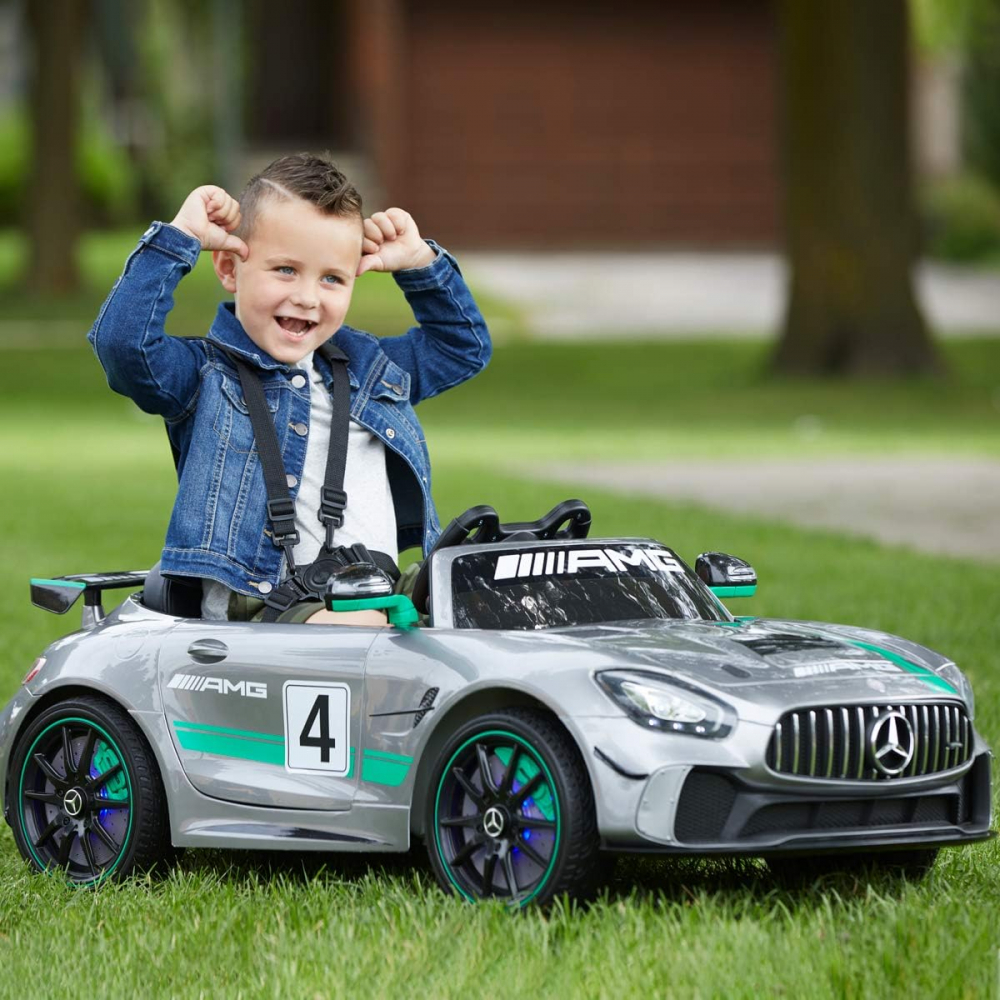 Masinuta Electrica Piccolino AMG GT4 12V - imagine 5