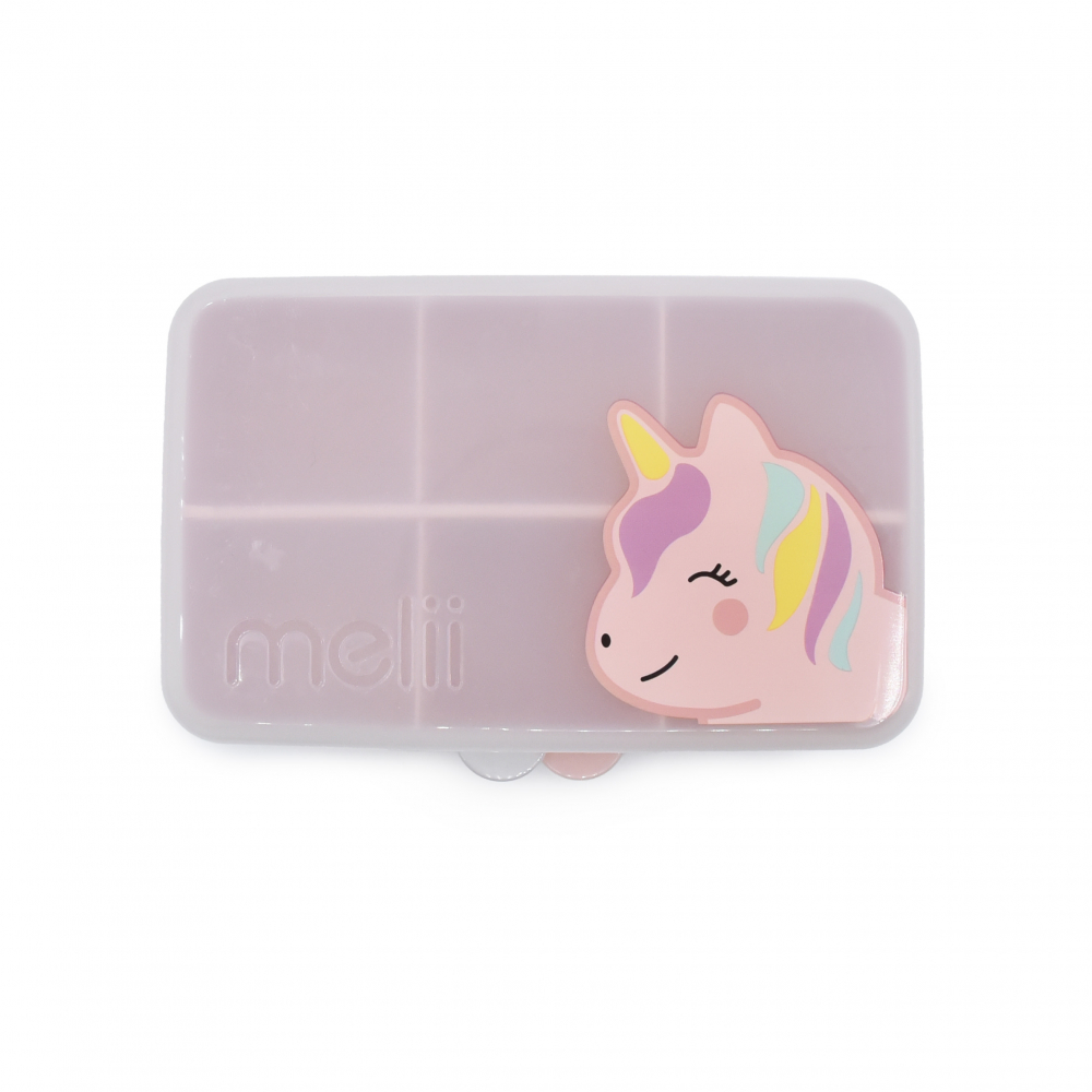 Melii Cutie Snack 6 Compartimente Unicorn | Gustări Organizate - imagine 3