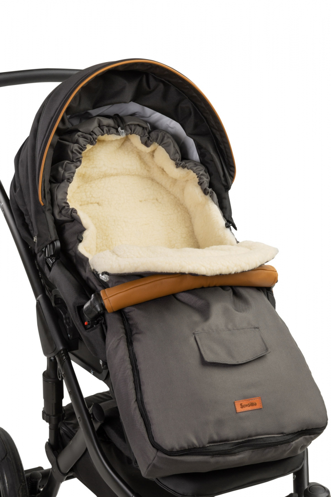 Sac Iarnă Sensillo Wool, Impermeabil, Graphite - imagine 2