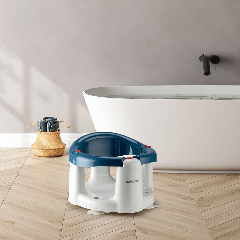 Scaun Baie BabyJem Albastru | Maini Libere - imagine 4